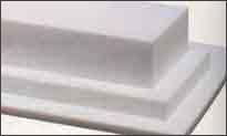 PTFE semifinished products as sheets, strips, rods or tubes